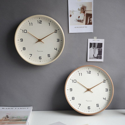 HavenOak | Wooden Wall Clock – Minimalist Scandinavian Design