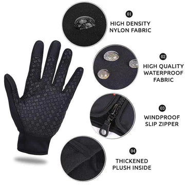 ArcticEdge | Unisex Thermal Touchscreen Winter Gloves