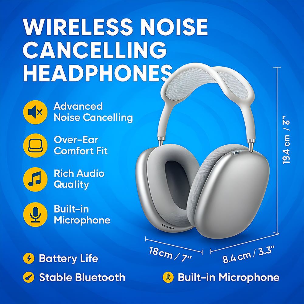 Auralyn | Wireless Noise Cancelling Over-Ear Headphones