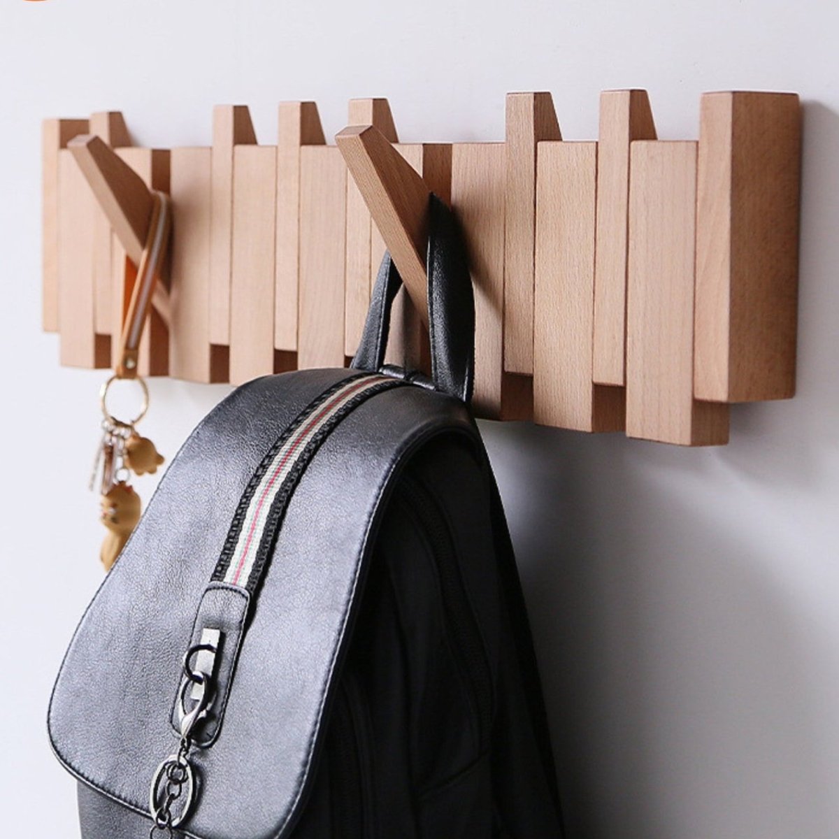 Aureon | Handcrafted Wooden Piano Coatrack