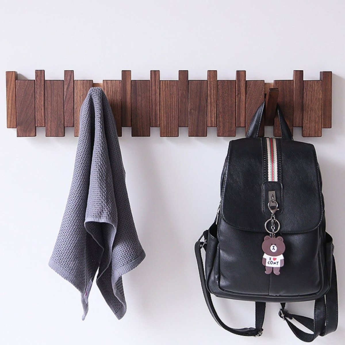 Aureon | Handcrafted Wooden Piano Coatrack