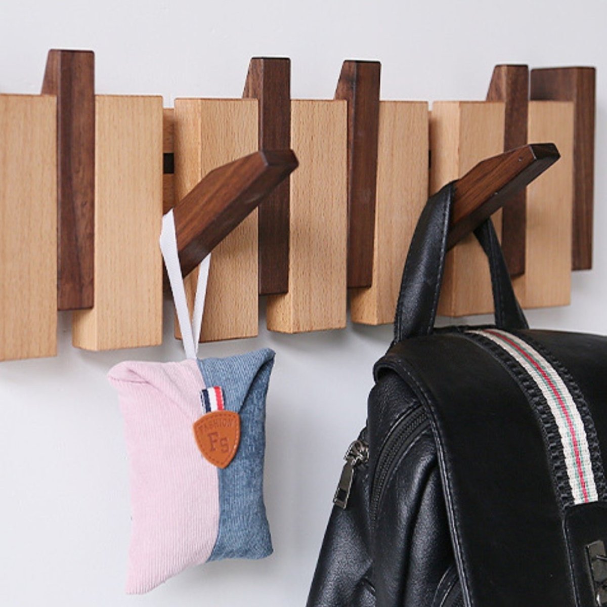 Aureon | Handcrafted Wooden Piano Coatrack