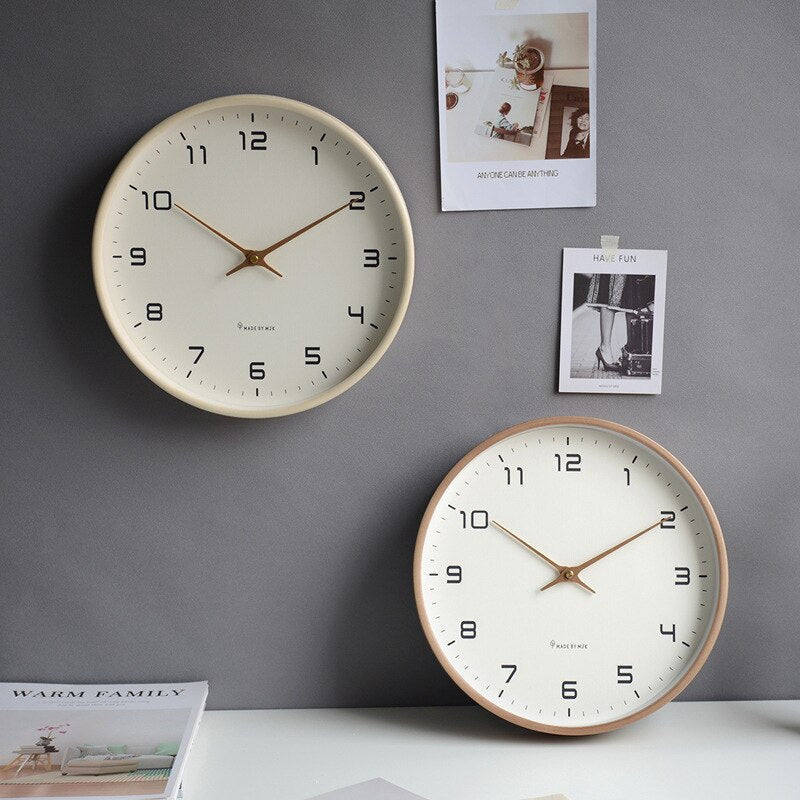 HavenOak | Wooden Wall Clock – Minimalist Scandinavian Design