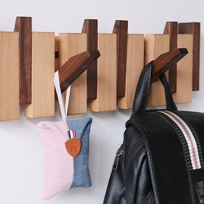 Aureon | Handcrafted Wooden Piano Coatrack