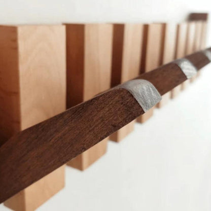 Aureon | Handcrafted Wooden Piano Coatrack